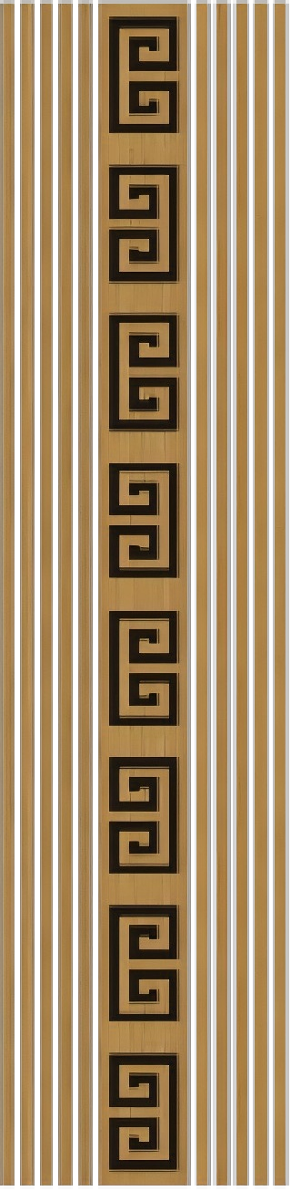 中式回纹格栅板